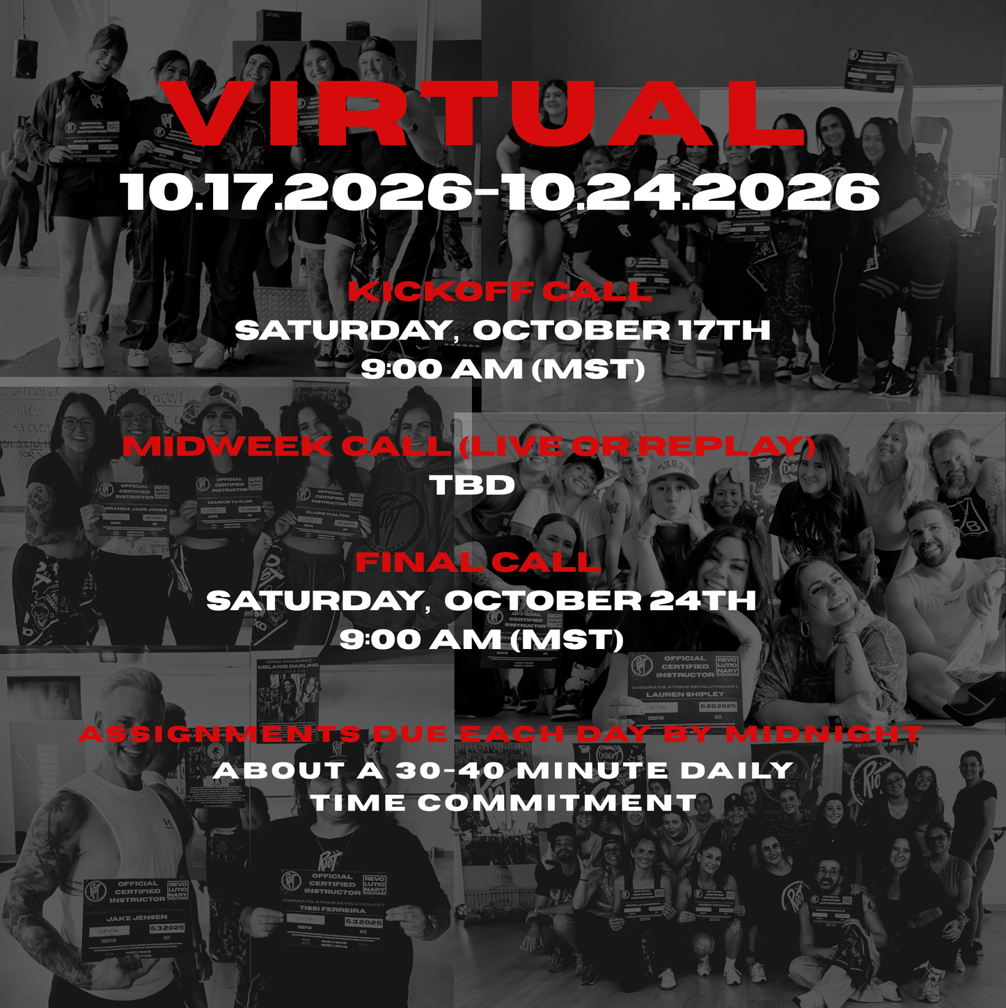 Virtual Revolutionary Training | Oct 2026