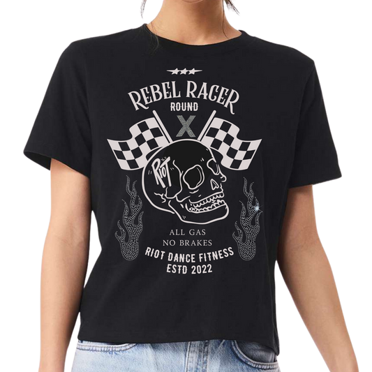 Round X Rhinestone Rebel