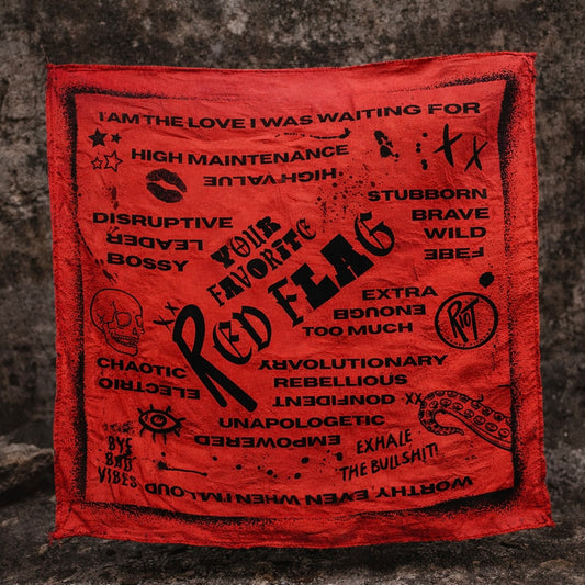PRESALE | Your Favorite RED Flag Riot Rag