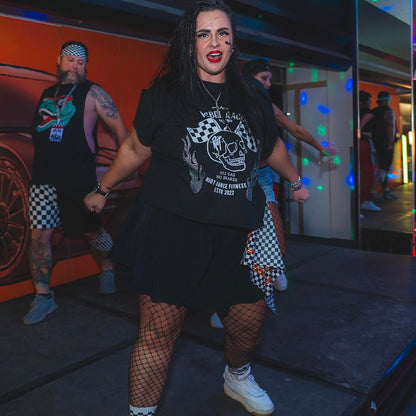 Round X Rhinestone Rebel